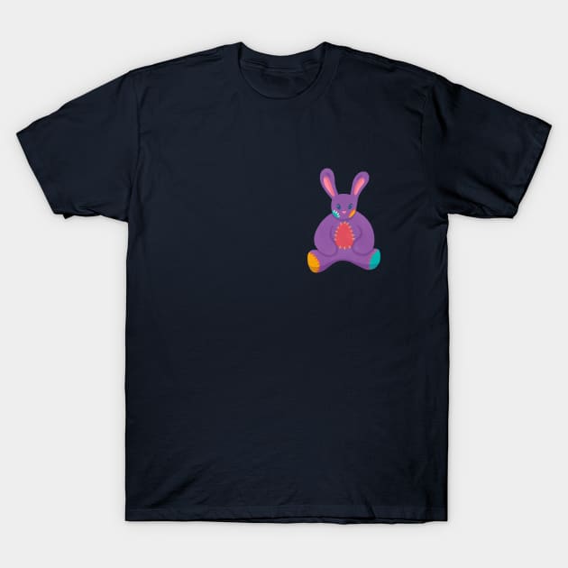 Bunny Plushie T-Shirt by derangedexplorer